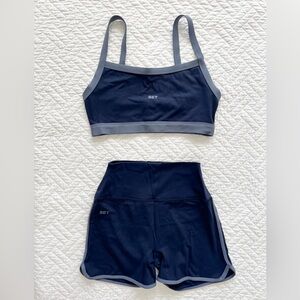 SET Active Sportbody Scoop bra & strips short set